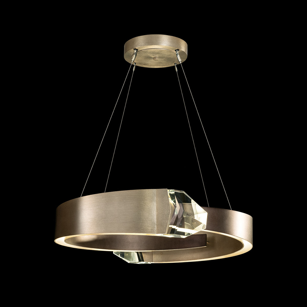 STRATA 32" W Round Pendant