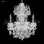 James Moder Lighting - 93908S22 - Maria Elena - 33 Inch Eight Light Crystal Chandelier