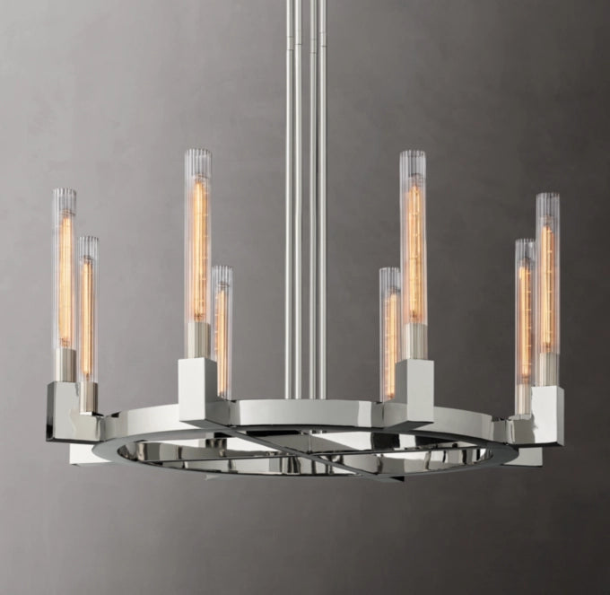 Cannele Round Chandelier 36"