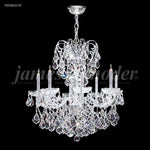 James Moder Lighting - 94208S22-XF - Vienna - Eight Light Crystal Chandelier