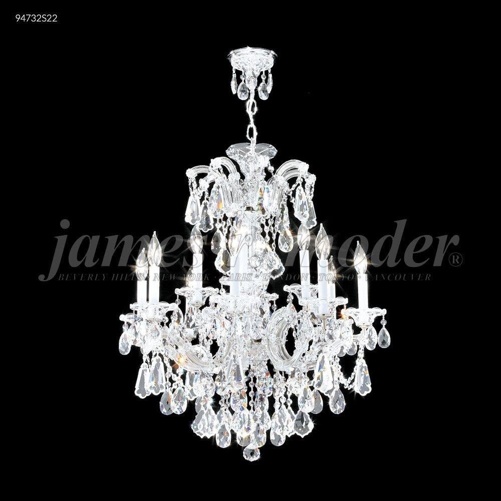 James Moder Lighting - 94732S22 - Maria Theresa Royal - 12 Light Chandelier-29 Inches Tall and 26 Inches Wide