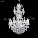 James Moder Lighting - 94744GL22 - Maria Theresa Royal - 25 Light Entry Chandelier-53 Inches Tall and 37 Inches Wide