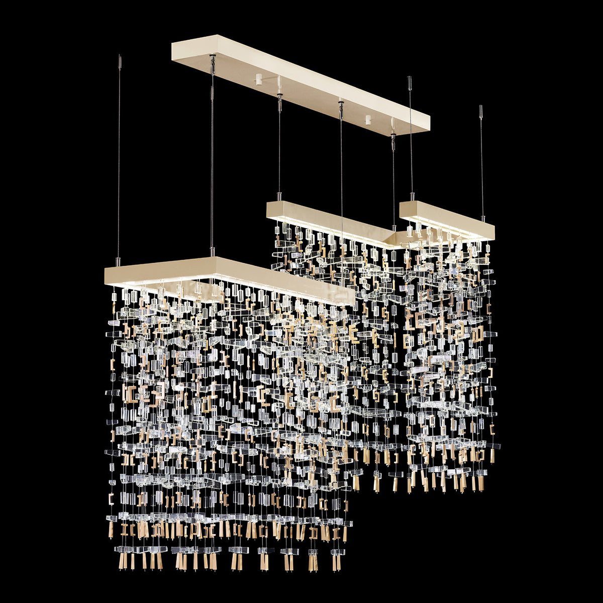 CAPRI 38" W Rectangular Pendant