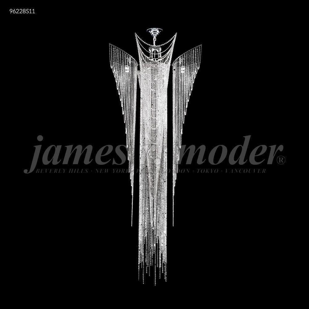 James Moder Lighting - 96216MED - Medallion - Sixteen Light Large Entry Chandelier