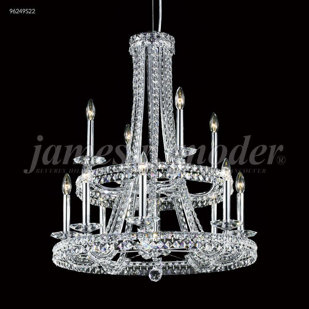 James Moder Lighting - 96249S22 - Ashton - Twelve Light Chandelier