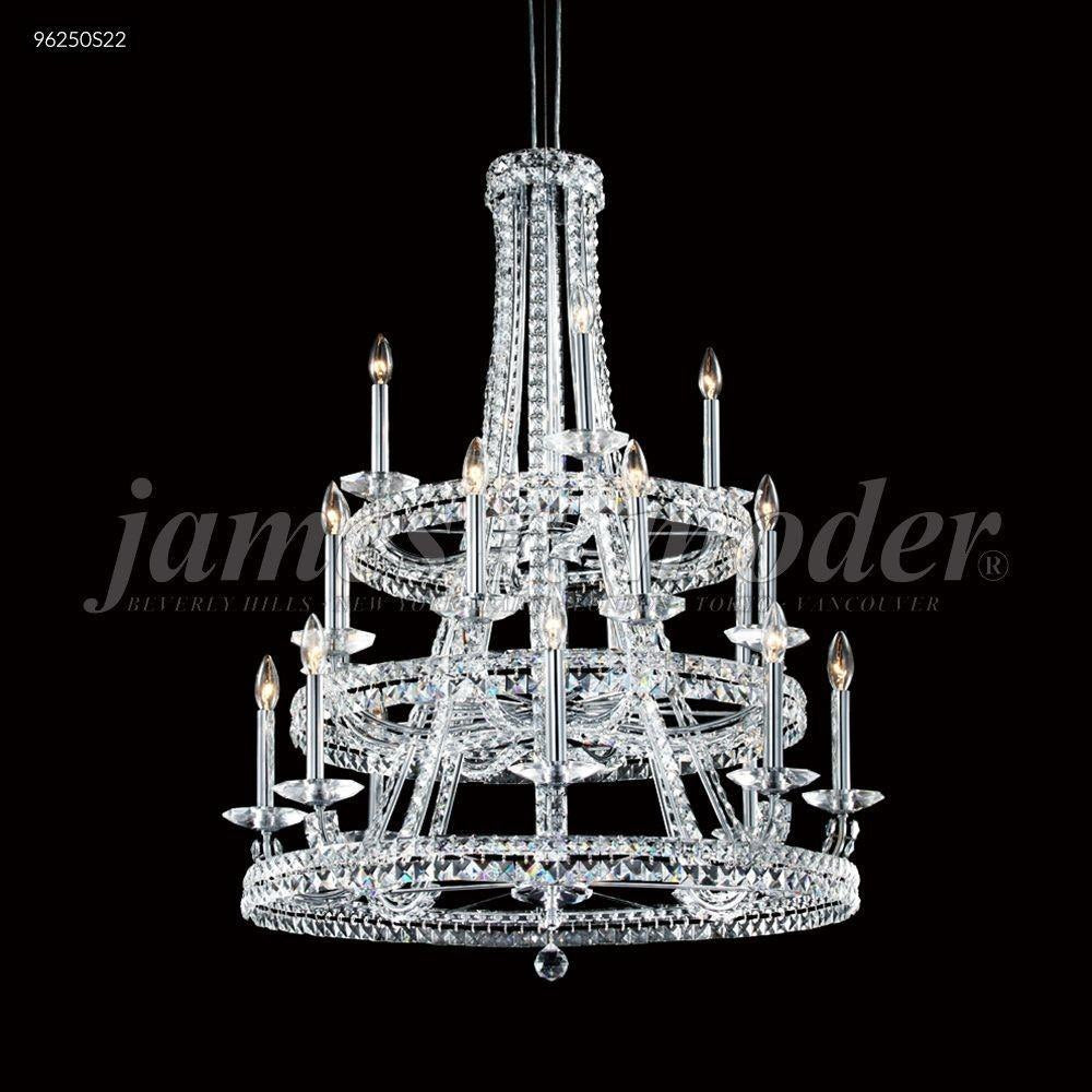 James Moder Lighting - 96250S22 - Ashton - Twenty Light Large Entry Chandelier