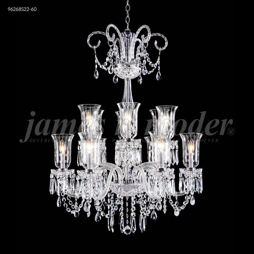 James Moder Lighting - 96268S22-60 - Venetian - Twelve Light 32 Inch Chandelier
