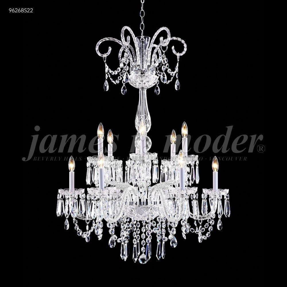 James Moder Lighting - 96268S22 - Venetian - Twelve Light Chandelier