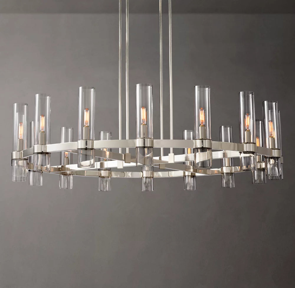 Ravelle Round Chandelier 48"