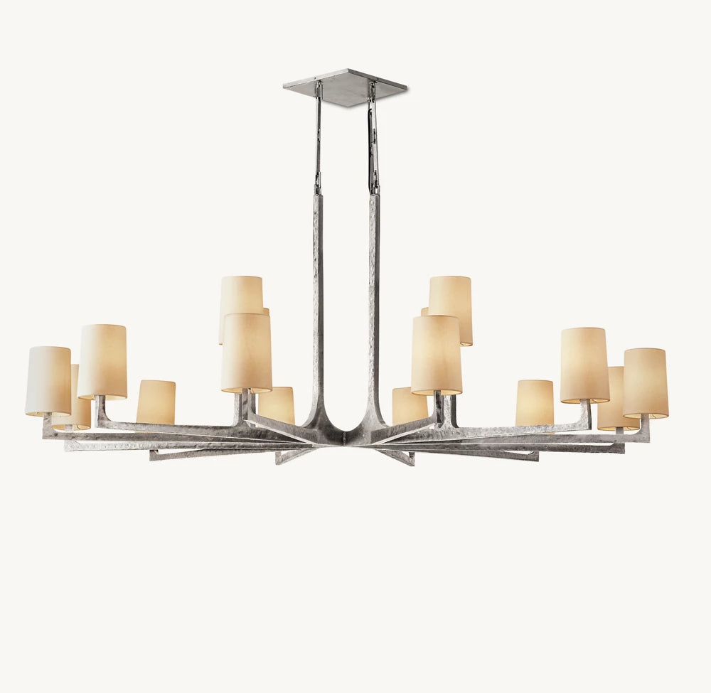 Wright Round Chandelier 60"