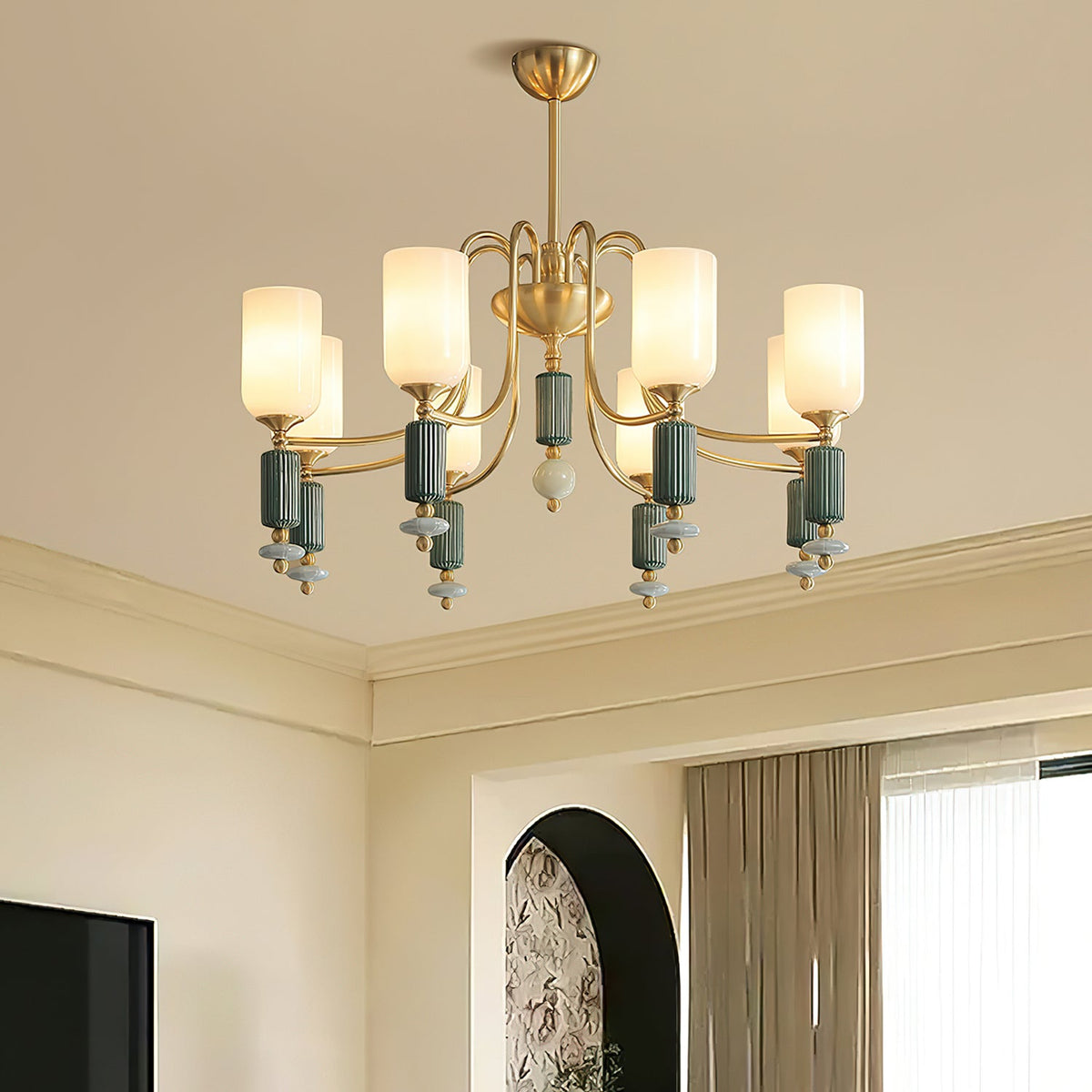 Luceren Ceramic Chandelier