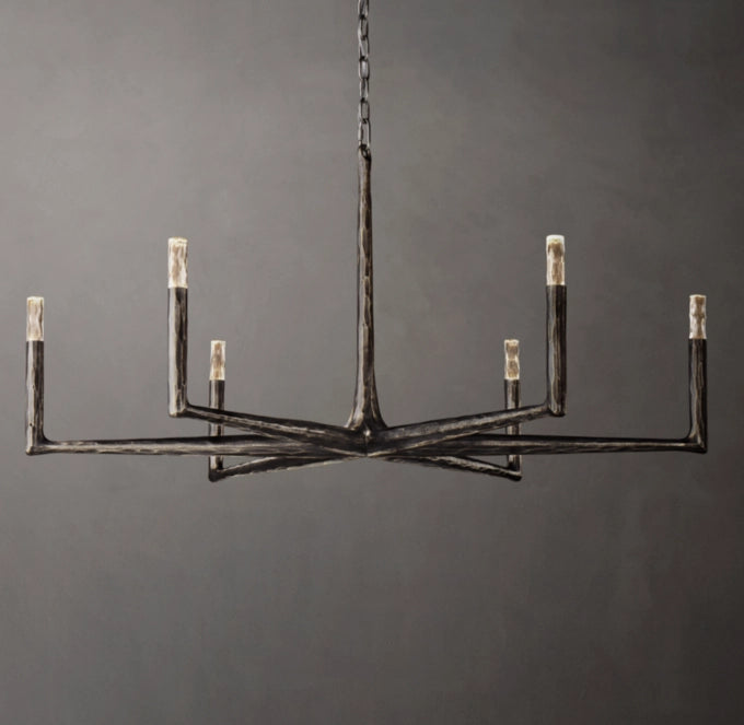 Thaddeus Round Chandelier 48"