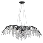 Golden Lighting - 9903-12 - Autumn Twilight - 12 Light Chandelier in Organic style - 15.5 Inches high by 40 Inches wide