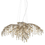 Golden Lighting - 9903-12 - Autumn Twilight - 12 Light Chandelier in Organic style - 15.5 Inches high by 40 Inches wide