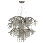 Golden Lighting - 9903-18 - Autumn Twilight - 18 Light 2-Tier Chandelier in Organic style - 27.5 Inches high by 40 Inches wide