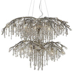 Golden Lighting - 9903-18 - Autumn Twilight - 18 Light 2-Tier Chandelier in Organic style - 27.5 Inches high by 40 Inches wide