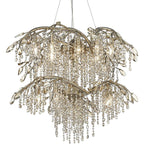 Golden Lighting - 9903-18 - Autumn Twilight - 18 Light 2-Tier Chandelier in Organic style - 27.5 Inches high by 40 Inches wide
