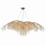 Golden Lighting - 9903-24 BI - Autumn Twilight - 24 Light Chandelier in Organic style - 23 Inches high by 78 Inches wide