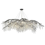Golden Lighting - 9903-24 BI - Autumn Twilight - 24 Light Chandelier in Organic style - 23 Inches high by 78 Inches wide
