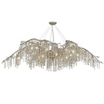 Golden Lighting - 9903-24 BI - Autumn Twilight - 24 Light Chandelier in Organic style - 23 Inches high by 78 Inches wide