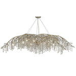 Golden Lighting - 9903-24 BI - Autumn Twilight - 24 Light Chandelier in Organic style - 23 Inches high by 78 Inches wide
