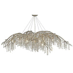 Golden Lighting - 9903-24 BI - Autumn Twilight - 24 Light Chandelier in Organic style - 23 Inches high by 78 Inches wide