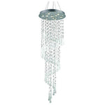 Comet Royal Cut Crystal Chrome 10 Light 72-in Chandelier