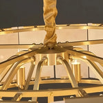 Natural Marble Contemporary Chandelier