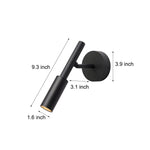 1-Light COB Adjustable Tubino Wall Light, 3-Step Dimming