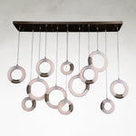 Bangera Twelve-Light 60-Inch Linear Pendant Chandelier Ceiling Fixture