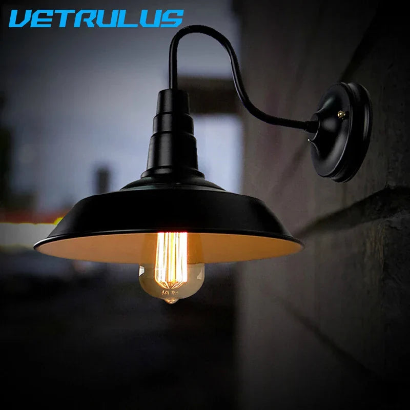 Retro G9 LED Wall Light Waterproof Sconce Indoor Outdoor Fixture