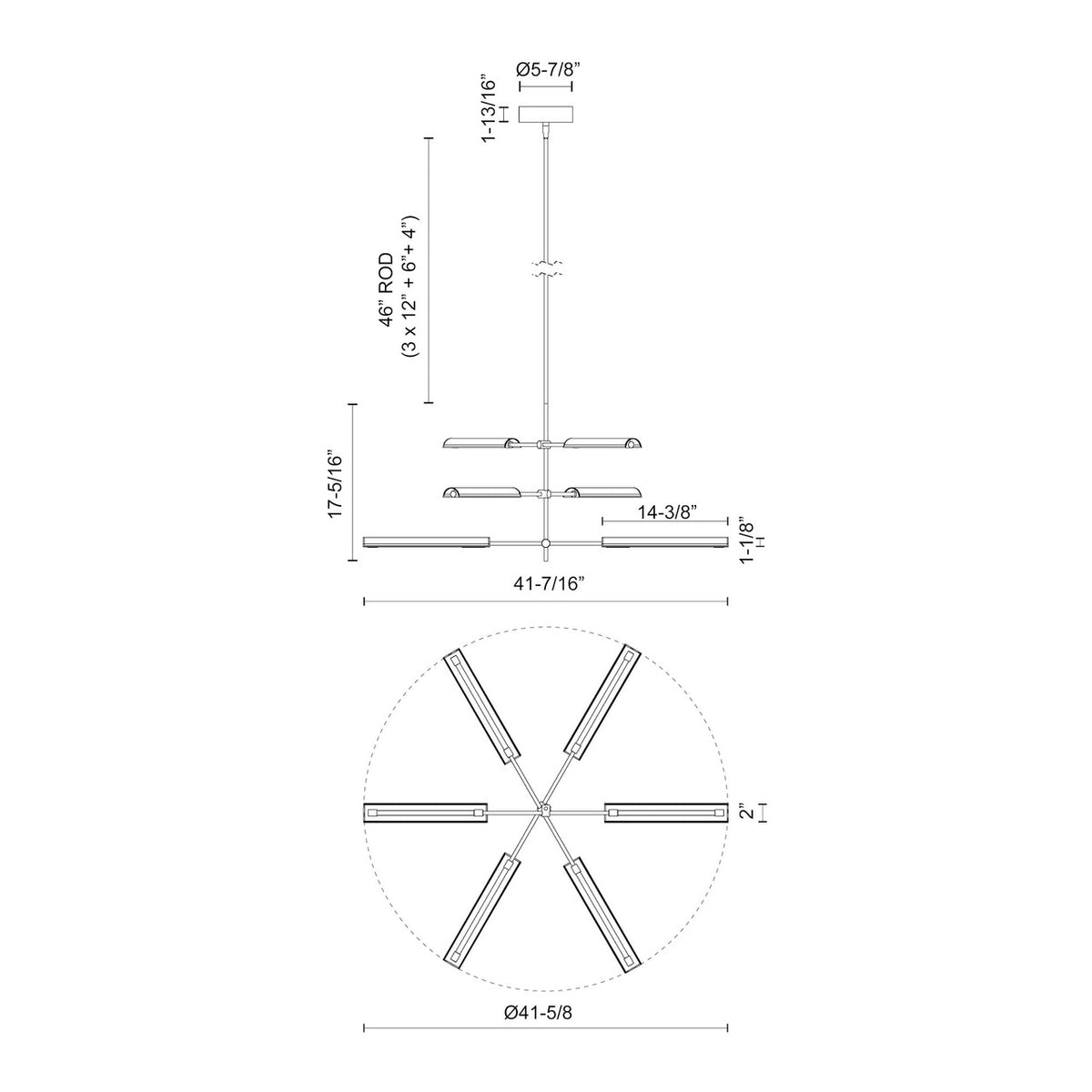 Astrid LED Multi Pendant