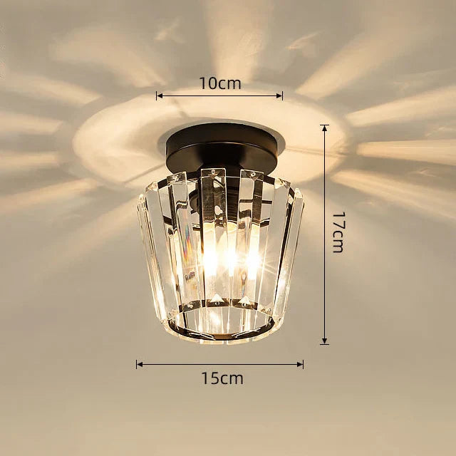 K9 Crystal Pendant Light LED Ceiling Lamp Nordic Chandelier for Living Room