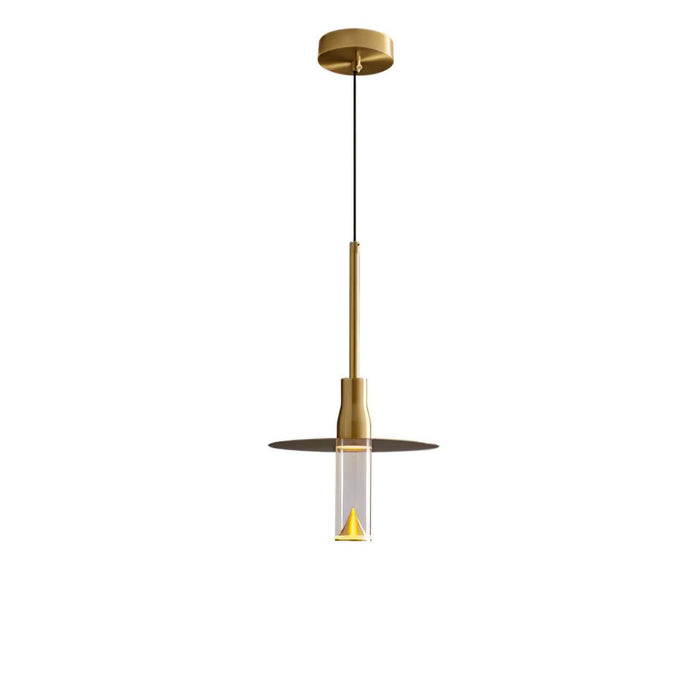 Acrylic Hat Plate Pendant Light