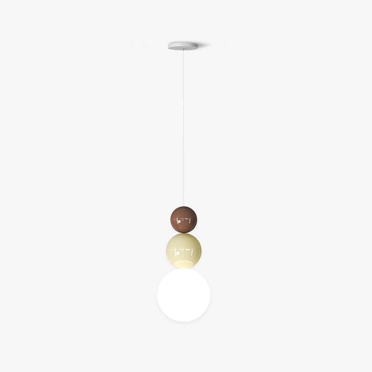 Acrylic Three Ball Pendant Lamp