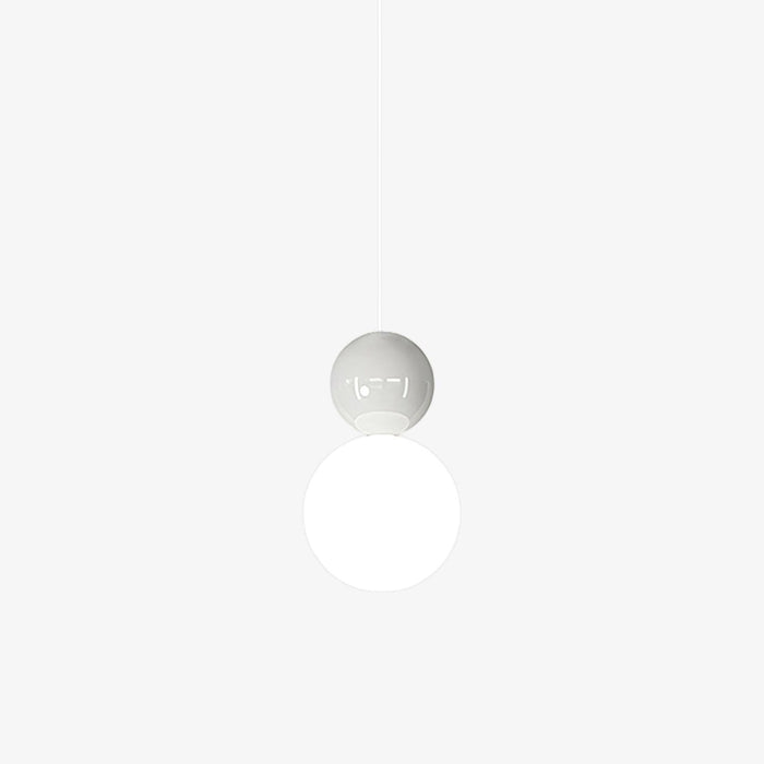 Acrylic Two Ball Pendant Light
