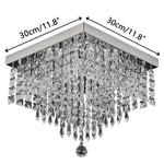 Crystal LED Chandelier Ceiling Lamp for Luxe Home Decor