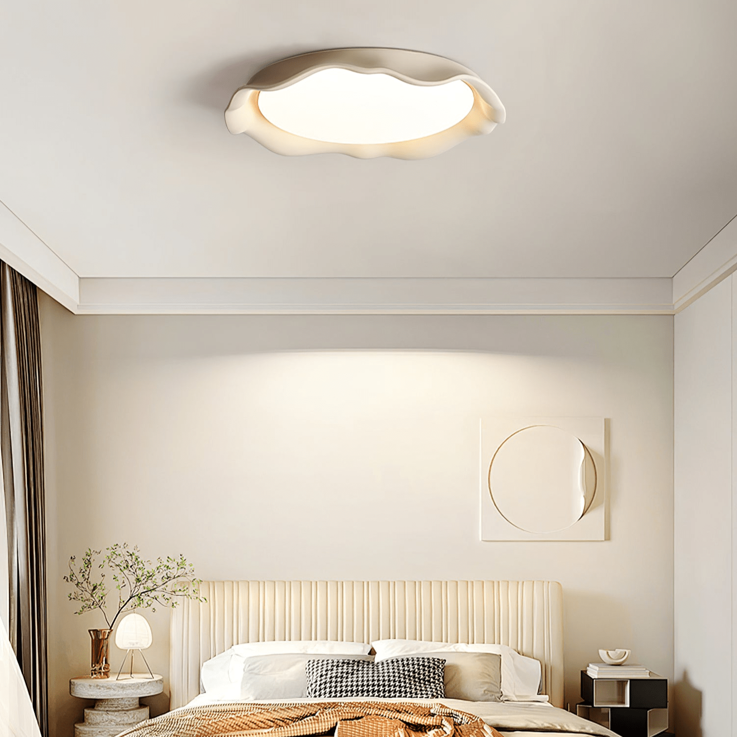 Aera Microcement Ceiling Light– YOVINO