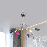 Agate Flake Chandelier