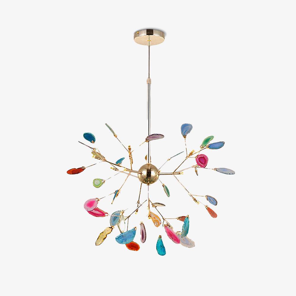 Agate Flake Chandelier