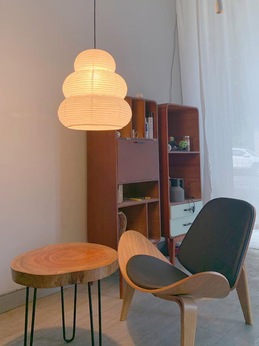 Akari Gourd Pendant Light 15.7"