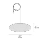 Akari Oval Pendant Swag Light