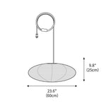 Akari Oval Pendant Swag Light
