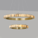 Alabaster Avalon Halo Chandelier