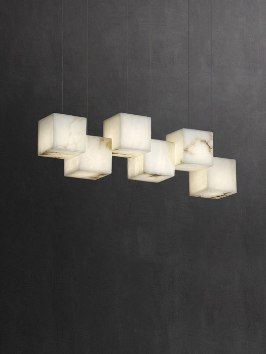 Alabaster Box Chandelier