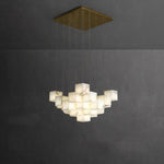 Alabaster Box Chandelier