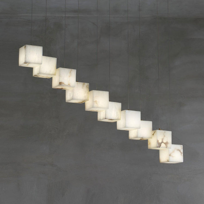 Alabaster Box Chandelier