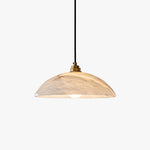Alabaster Dome Pendant Lamp