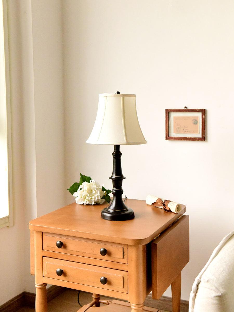 Ambrosia Metal Table Lamp 11"