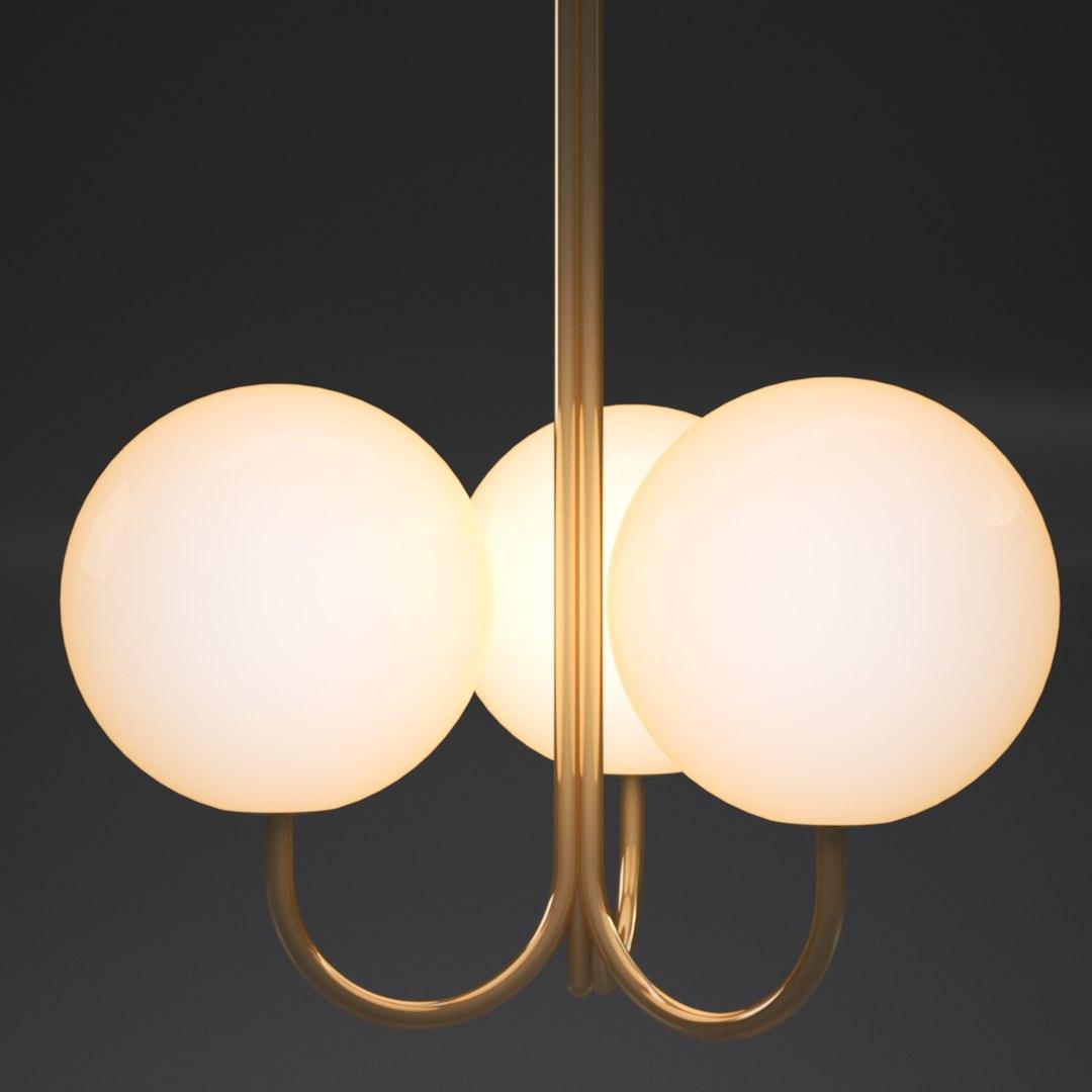Angle Chandelier